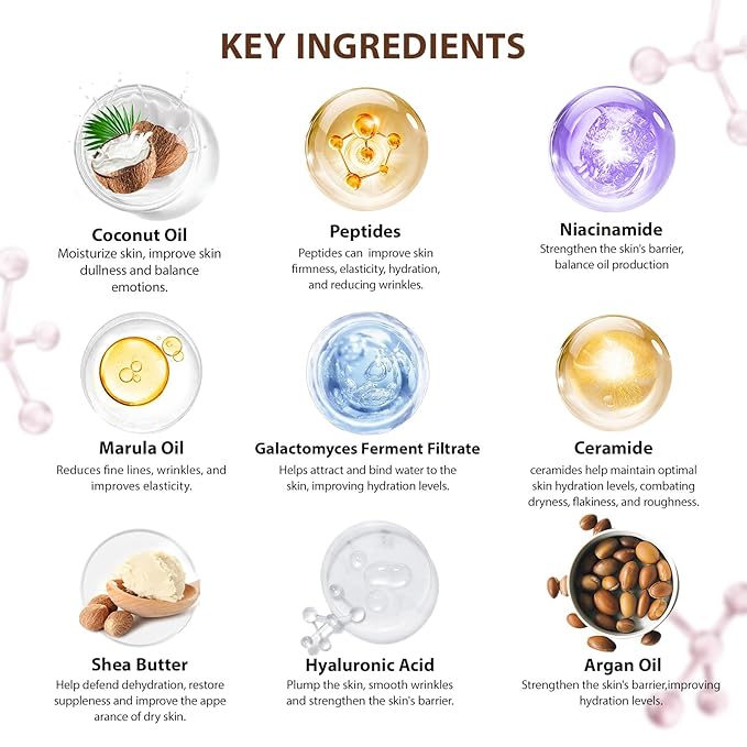32 Pcs Mother's Day Gift for Mom, Coconut Vanilla Spa Gift Basket Set for Women & Men, Hydrating Face Skin Care Set, Bath & Body Gift Basket, Birthday, Christmas, Anniversary, Wife