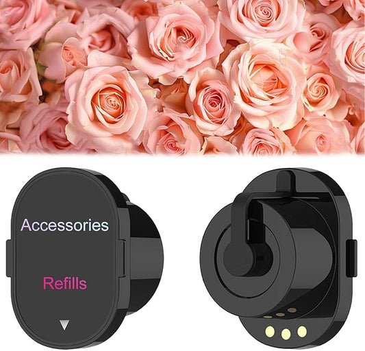 Spray Car Viewing Aromatherapy Diffuser, Long-Lasting Car Air Freshener Diffuser, Auto On/Off Intelligent Diffuser for Car, with 4 Adjustable Lights 3 Mist Level for Home Car (Flower Blossom)