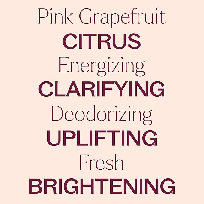 Plant Therapy Pink Grapefruit Essential Oil Pink 10 mL (1/3 oz), 100% Pure, Undiluted Citrus Paradisi for Aromatherapy, Skin, Hair & Home