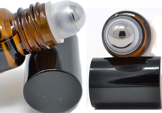 PRIME NATURAL Headache Relief Essential Oil Roll On 10ml, Pre-Diluted, Ready to Use Roller for Migraine, Tension, Calming, Soothing, Grounding, Sore Muscles, Sprain & Sleep (Pack of 2)