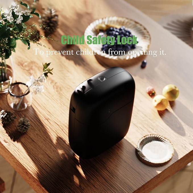Hotel Scent Diffuser, Waterless Essential Oil Diffuser with Bluetooth Control, 400ml Capacity Aromatherapy Machine, Black, Wall Mount or Tabletop, Low Noise Operation, Covers up to 3000 Sq Ft
