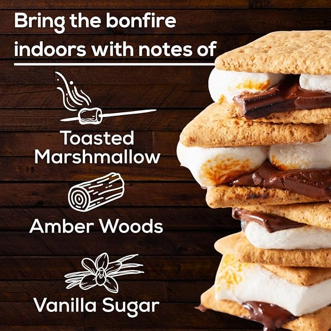 Scent Fill Bonfire Plug in Air Freshener Starter Kit, 2 Refills + Diffuser