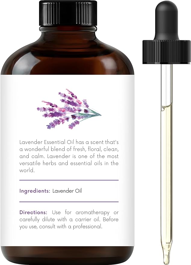 Handcraft Blends Tranquil Ritual Set: Lavender and Frankincense Essential Oils – (2 x 4 Fl Oz) – 100% Pure & Natural – for Diffuser, Aromatherapy, and DIY Projects