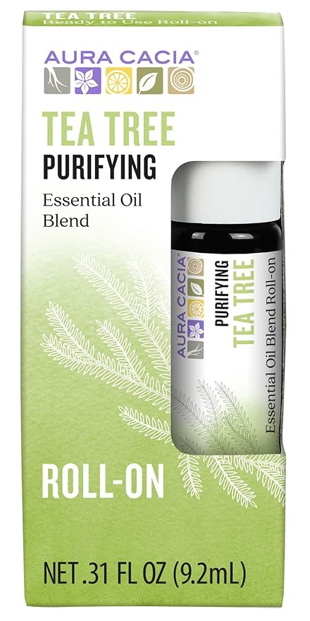 Aura Cacia Tea Tree Roll-On | 0.31 fl. oz.