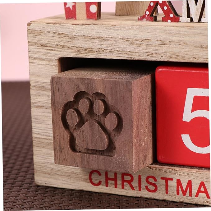 Outanaya Wood Aromatherapy Diffuser Square Cat Claw Design Natural Wood Essential Oil Diffuser for Home Bedroom Office Smokeless Portable Sleep
