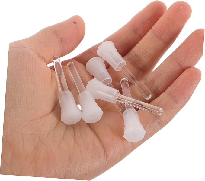 Ipetboom 50pcs Oil Applicator Wand : Essential Oil Bottle Glass Rods for Travel Home Use - for DIY Aromatherapy Fragrance Mixing Accessories