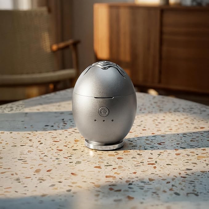 Orbby Aroma Diffusers for Home | Small Incense Burner : Waterless Cordless Electric Car Scent Air Freshener for Room Office Travel Diffueser -Non Toxic,Timer Automatic Difusor de Aromas para Casa