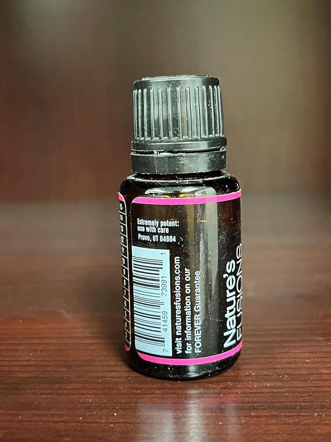Nature's Fusions Peppermint (Supreme), 100% Pure and Natural Essential Oils, Undiluted, Therapeutic Grade for Aromatherapy and Topical Use, .5 Fl Oz (Pack of 1) (15 mL)