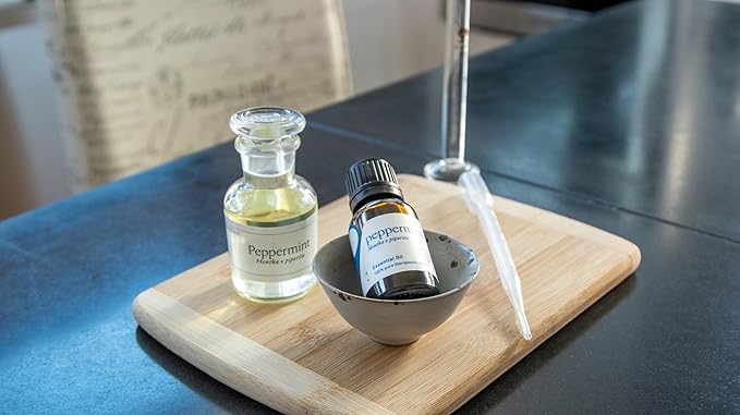 Aromatics International Premium Organic Peppermint Essential Oil 5ml | 100% Pure Essential Oil for Diffusion & Aromatherapy