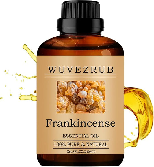 Frankincense Essential Oil 240ML, 100% Pure and Natural for Aromatherapy Diffuser - 8 Fl Oz