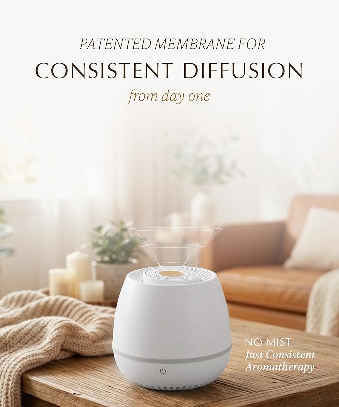 Calm (Lavender Essential Oil Refill), Compatible with STAROMA Waterless Essential Oil Diffuser – Premium Aromatherapy Fragrance, Gentle and Consistent Scent – for 200 sqft Small Home, Office, Car