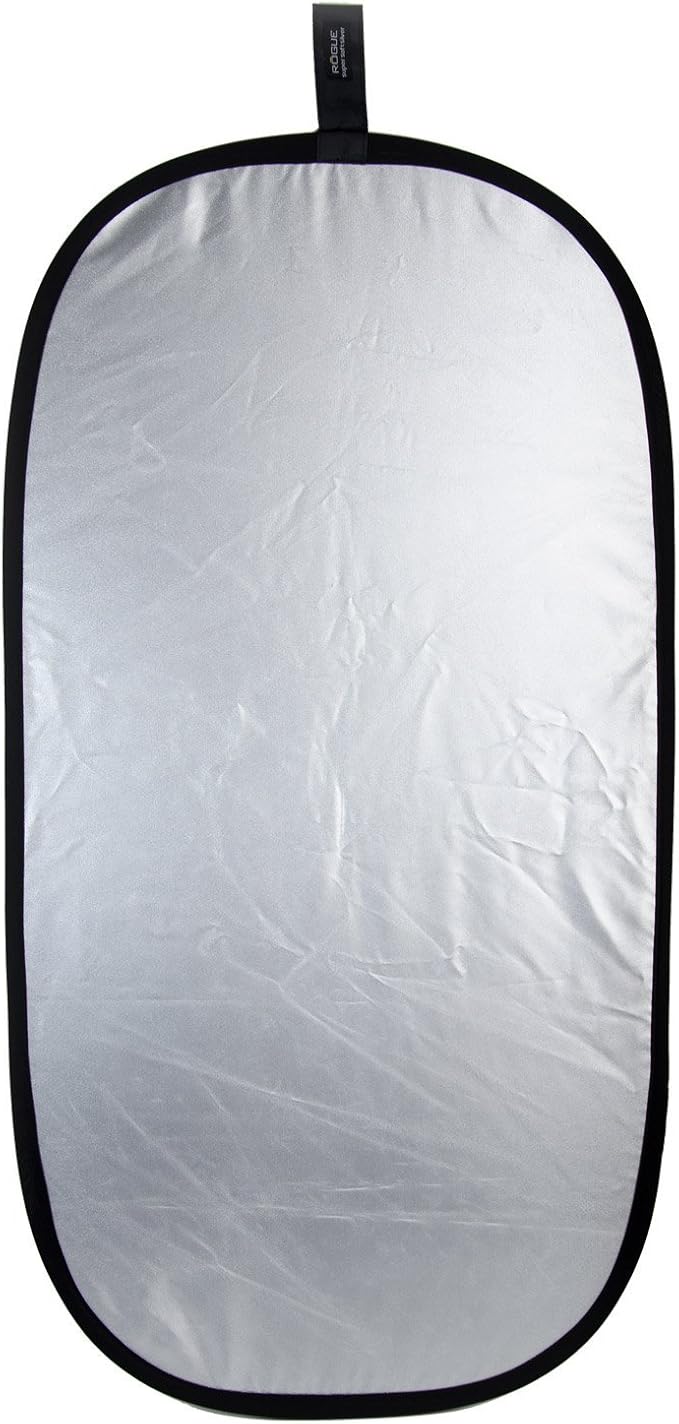 Rogue 2-in-1 Collapsible Reflector - Super Soft Silver / Natural White 20x40"