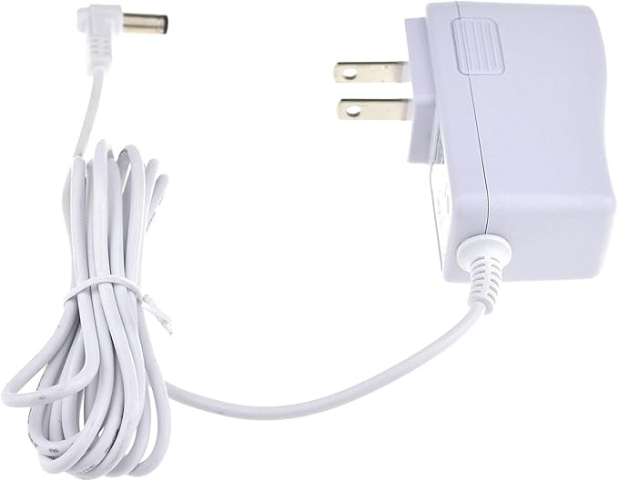 Samyo 24V 0.65A AC to DC Adaptor Switching Power Supply Replacement Cord Cable for 100ml / 120ml / 300ml / 500ml Essential Oil Diffuser UL Listed 5.7Ft - White