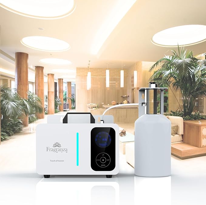 Fragranza613 Roma Scent Diffuser - High-Tech Aromatherapy, 8,000 Sq/Ft Coverage, App-Controlled, HVAC Compatible, Energy-Efficient, Silent Operation