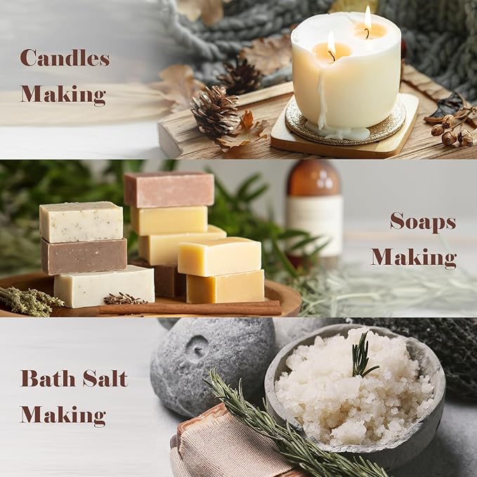 AmaKane Hotel Diffuser Oils, Hotel Scent Essential Oil, Fragrance Oil for Candle Making, Soap Scents for Making Soap, Aromatherapy Oils 6x10ml, Luxury Night, White Tea& Thyme, Jasmine& Sandal, More