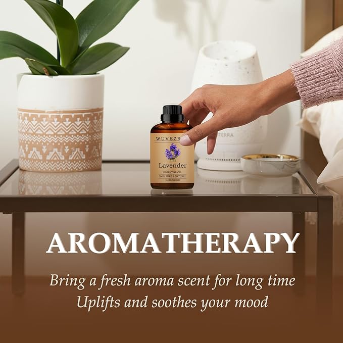Lavender Essential Oils 240ML, Pure Lavender Essential Oil for Aromatherapy Diffuser - 8 Fl Oz