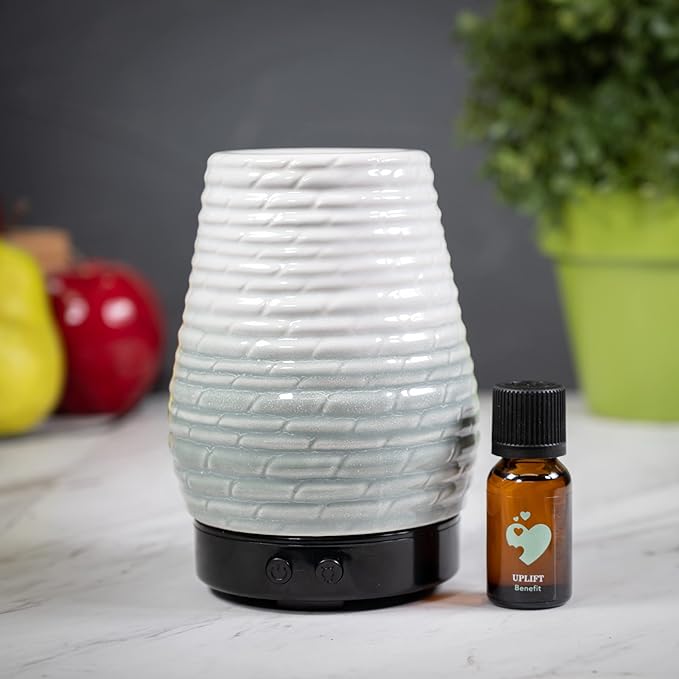 ScentSationals Essential Oil Diffuser - Eclectic Collection - Aromatherapy Diffuser for Living Room or Bedroom, Home Fragrance Diffuser for Scented Essential Oils - Dunaway