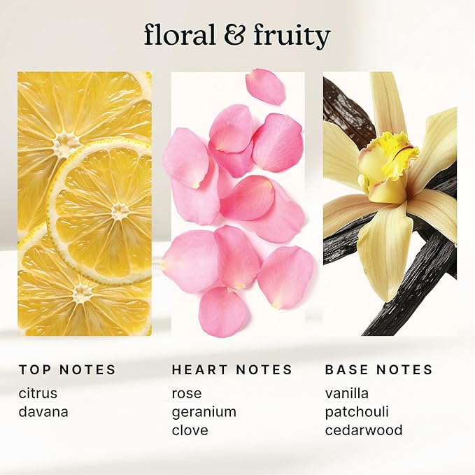 Homedics SereneScent Sueded Peony Fragrance Oil 15ml | Floral Fruity Blend with Peony, Rose, Vanilla & Cedarwood | USDA Biobased Essential Oil Diffuser Scent | Waterless Cold Air