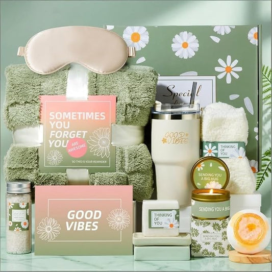 Self Care Gifts for Women：Spa Baskets · Get Well Soon , Birthday Gifts for Women Care Package · Relaxation Gift Sets for Women · Relaxing or Thinking of You for Her