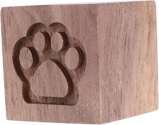 Outanaya Wood Aromatherapy Diffuser Square Cat Claw Design Natural Wood Essential Oil Diffuser for Home Bedroom Office Smokeless Portable Sleep