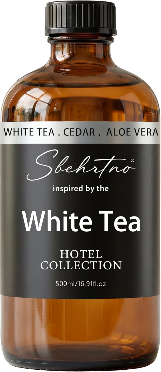 Hotel Collection Diffuser Oil – Inspired by The White Tea Hotel Scent Long-Lasting Home Fragrance for Diffusers & Machines (16.9 Fl Oz (Pack of 1))