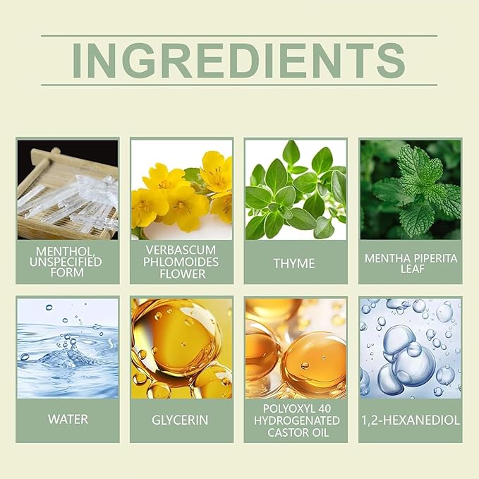 Herbal Diffuser Pen, Herbal Pure Breath Botanicals, Mullein and Mint Pen for Daily Freshness & Relaxing Aroma