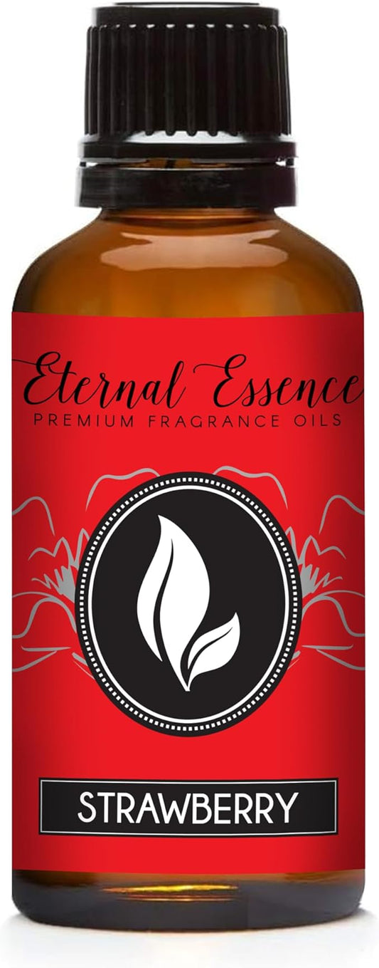 Eternal Essence Oils Strawberry 30ml Premium Fragrance Oil - for Candle, Soap Making, Aromatherapy, Diffusers, Home Care, & Humidifiers