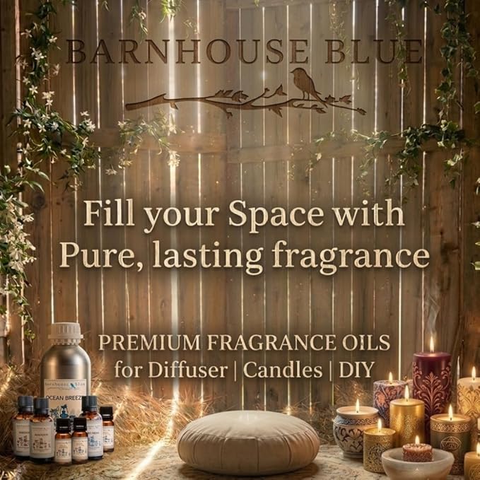 Barnhouse Blue Sweet Treats 6 Packs Gift Set Premium Fragrance Oil - for Candle, Soap Making, Aromatherapy, Diffusers, Home Care, & Humidifiers