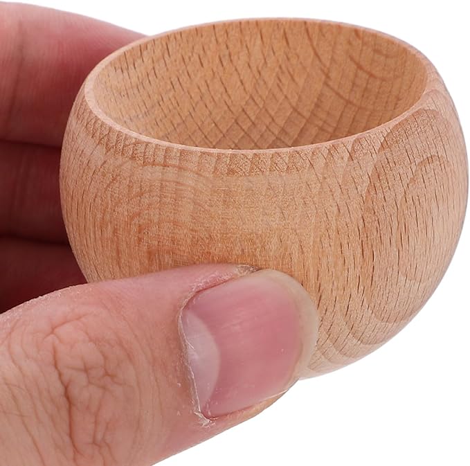 VILLCASE Wooden Essential Oil Diffuser Ball Small Beechwood Aromatherapy Perfume Diffuser for Home Office Car Fragrance
