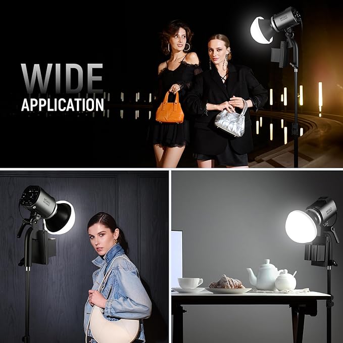 NEEWER COB Light Diffuser for MS60/150 Reflector, Silicone Diffuser, Soft Lighting Accessory for Dedicated Reflector of NEEWER MS60 MS60B MS60C MS150 MS150B MS150C LED Video Lights, CRS8