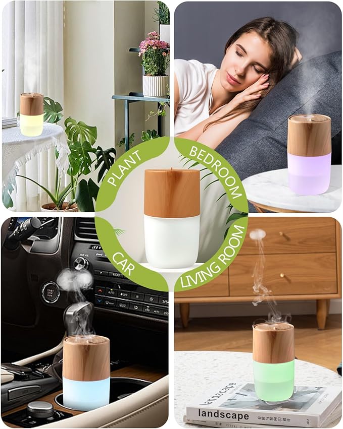 300ml Essential Oil Diffuser, Jellyfish Mist Aromatherapy Diffuser with 7 Colors, 4 Light Modes Ultrasonic Humidifier, Auto Off Diffuser Valentine's Day New Year Easter Gift for Home, Office, Yoga