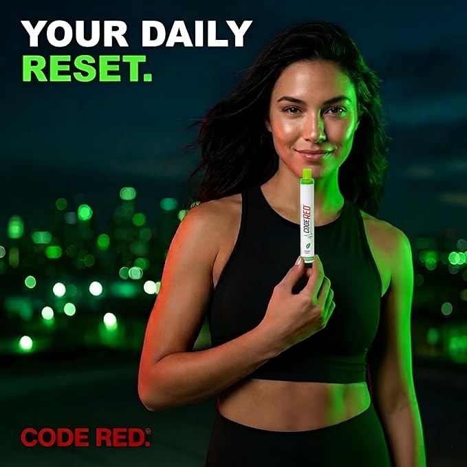 Code Red V-Aid Plant-Based Herbal Stick 4-Pack Variety - Portable Herbal Stick Set with Mullein, Mint, Guarana & Ashwagandha - Fresh Mint, Cool Peppermint, OMG Fruit & Essential Oil