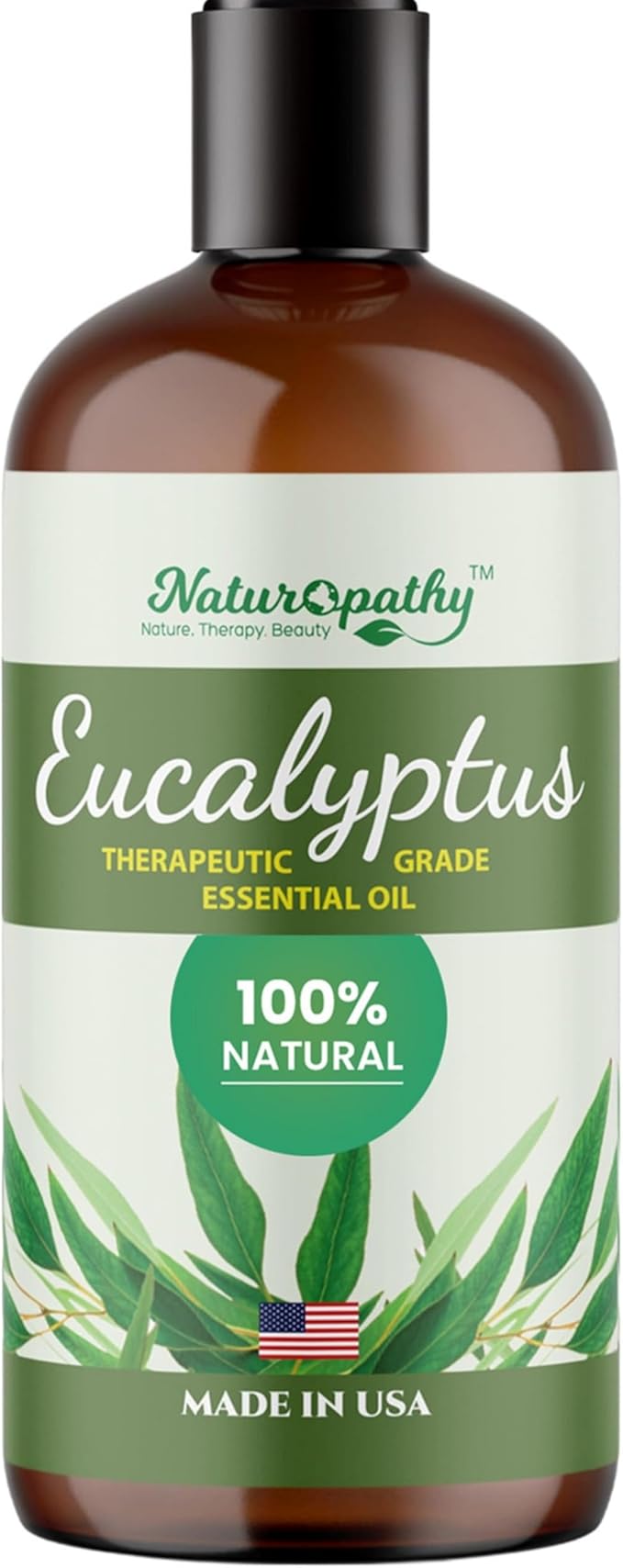 Naturopathy Eucalyptus Essential Oil, Therapeutic Grade, Premium Quality Perfect for Aromatherapy (16 fl oz)