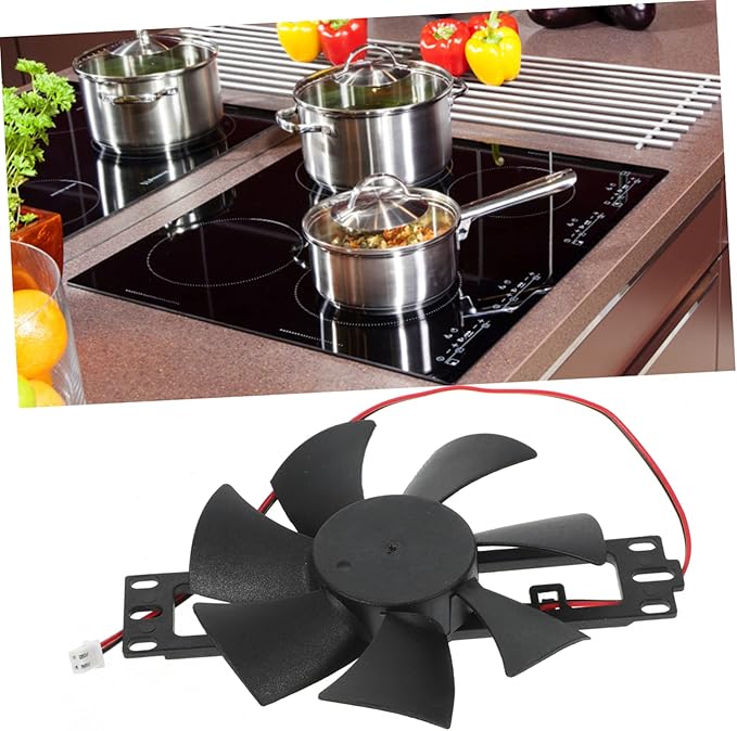 OUNONA 3pcs Professional Replacement Cooling Fan for Induction Cookers Electric Cooker Fan Low Noise Heat Diffuser Compact Design Compatible