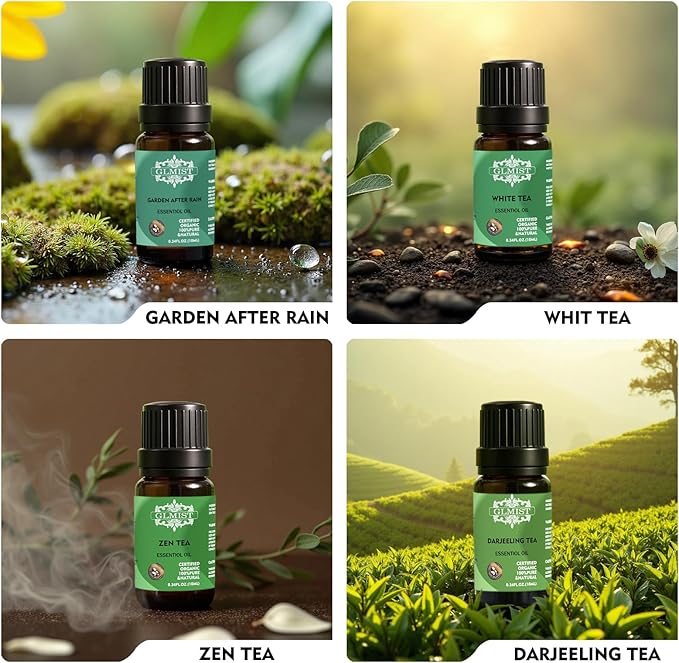 Essential Oils Set Classic Fragrance Oil for Variety Uses for Diffusers for Men, Diffuser Oils Scents for Party and Home As Great Gift for Men, Peace Fount Kit
