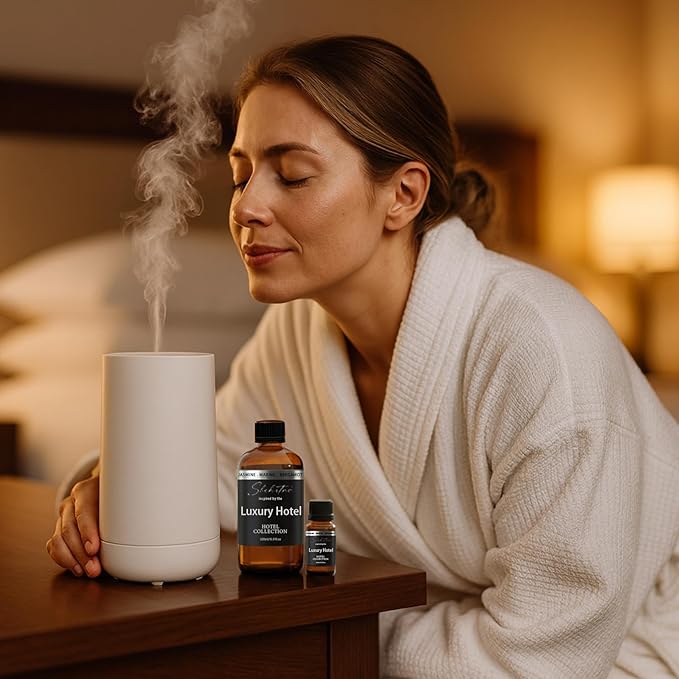 Hotel Diffuser Oil Gift Set – Luxury Hotel Inspired Fragrance Oils for Diffusers, Premium Aromatherapy Home Fragrance, Long Lasting Scent for Bedroom, Spa & Office (Hotel Fragrance Set 10ml*6)