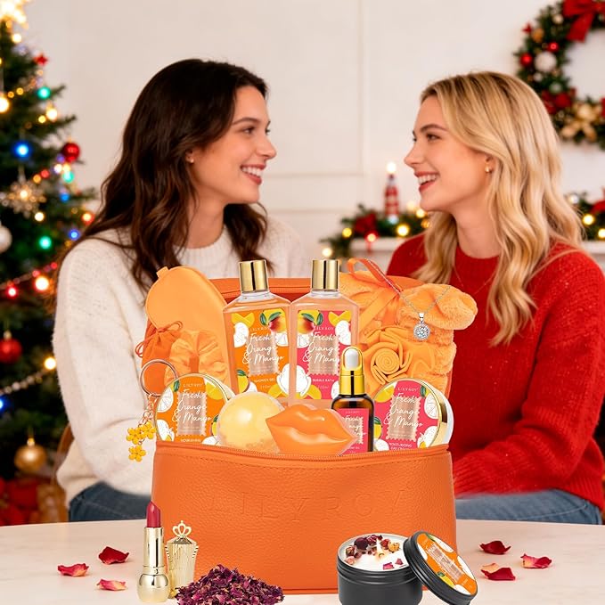 Mothers Day Gifts for Mom, Gifts for Women, Bath Sets for Women Gift - 20-Piece Bath Gift Set for Mom, Bath and Body Gift Sets Spa Gift Sets | Spa Kit, Gift Sets for Christmas Birthday Valentines Day