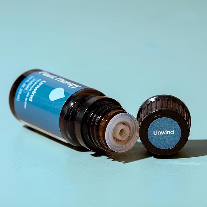 Plant Therapy Unwind Essential Oil Blend 10 mL (1/3 oz) 100% Pure, Undiluted, Natural Aromatherapy