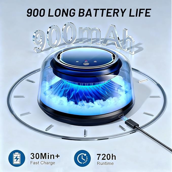 Smart Car Air Freshener, Car Air Freshener Diffuser with Starry Sky Projection Auto On/Off Intelligent, 3 Adjustable Mist Modes Rechargeable Aromatizante para Carro - Car Diffuser