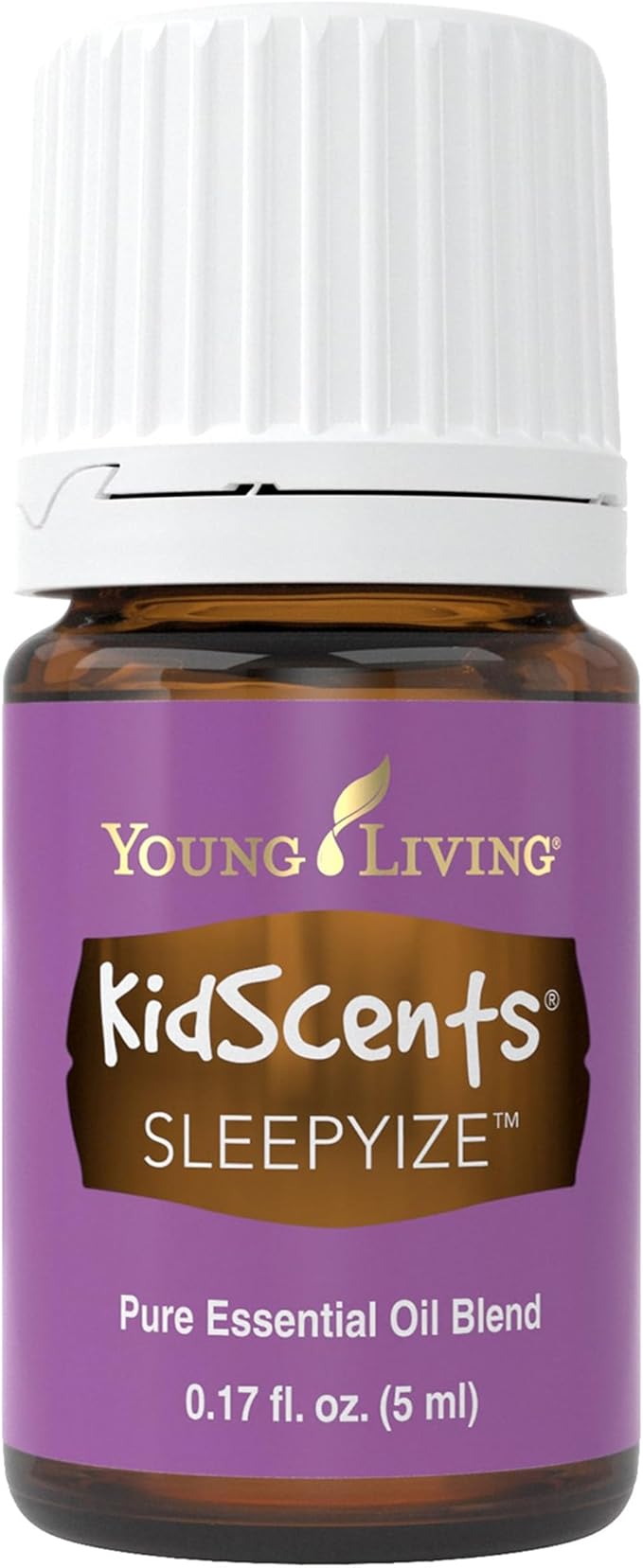 KidScents SleepyIze 5ml by Young Living - Calming Bedtime Routine - Natural Sleep Support for Kids - Lavender Essential Oil Blend - Aromatherapy for Relaxation and Diffusion