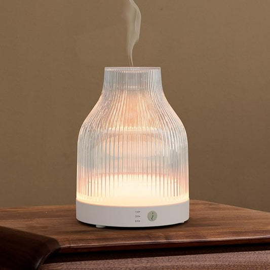 SOICARE Diffuser,USB Plug-in Car Portable Aromatherapy Diffuser,Essential Oils for Diffusers with 7 Colors Lights 2 Switch Mode Waterless Auto Off for Car Home Office Room (One Button Control)