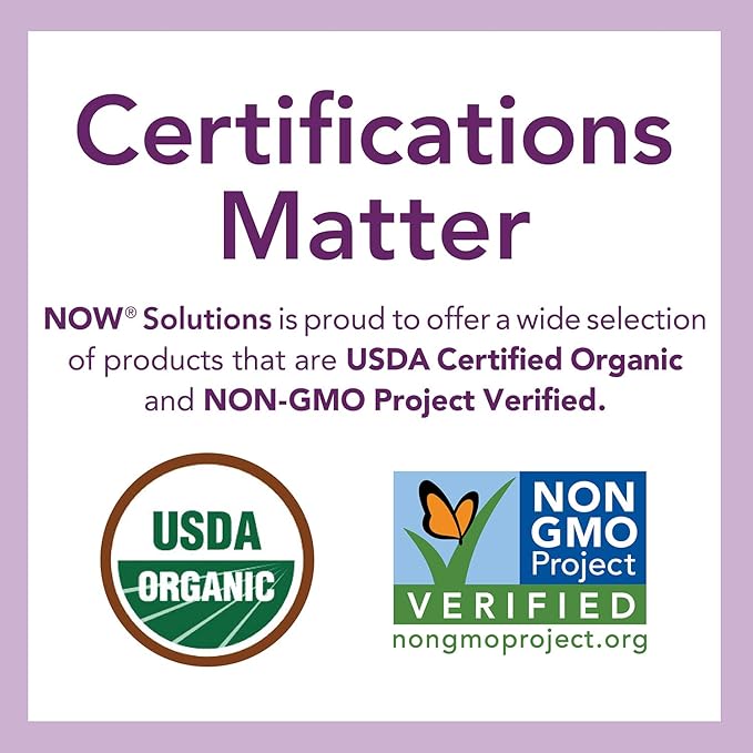 NOW Solutions Organic Jojoba Essential Oil, 4-Ounce