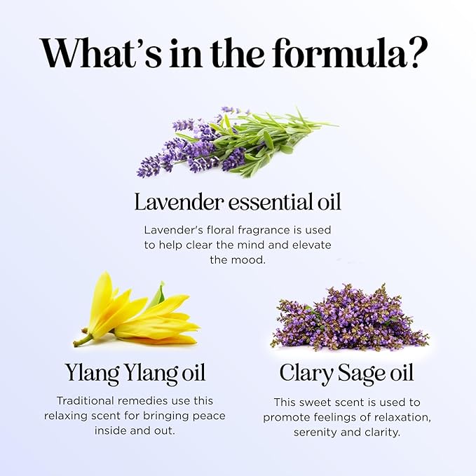Sleep Essential Oil Roll On - Aromatherapy Essential Oil Roller for Restful Sleep and Relaxation with Pure Lavender & Roman Chamomile - Calming Pre-Diluted Blend for Nighttime Aromatherapy (3-Pack)