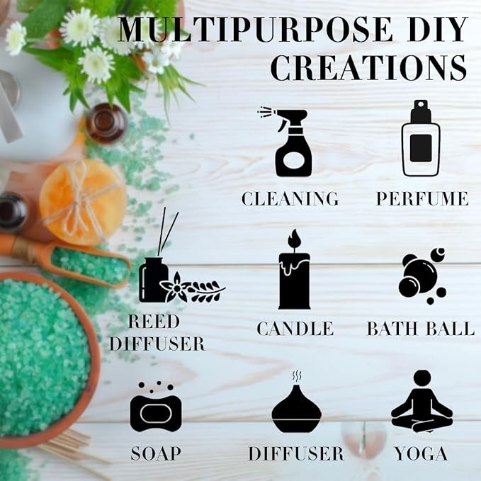 Magnolia Essential Oil Magnolia Oil for Aroma Diffuser,Humidifier,Home Fragrance,Cleaning,Body Care,Massage,Yoga,DIY Candle,DIY Soap CosmicVeil（Magnolia，16 Fl Oz (Pack of 1)）