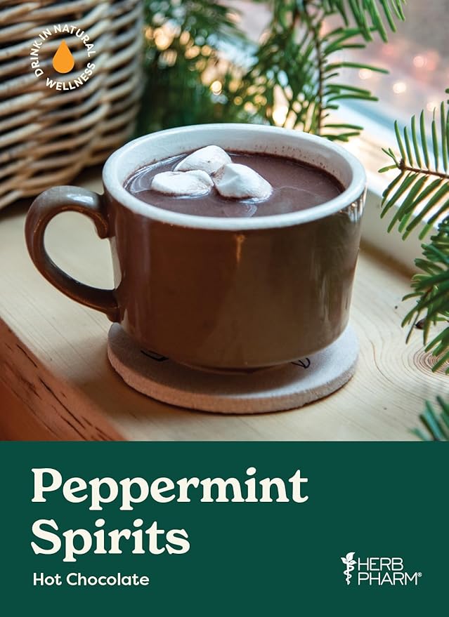 Herb Pharm Peppermint Spirits Liquid Extract: Organic Herbal Digestion Support | Mentha piperita Tincture | Fast-Absorbing for Occasional Nausea & Upset Stomach Support, Up to ~3 Week Supply, 1 oz*