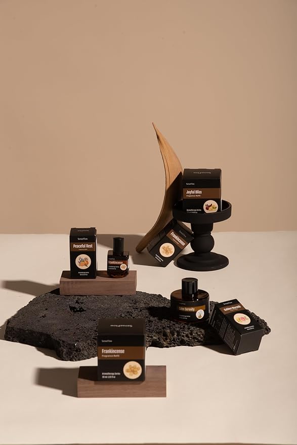 Essential Oil Refill 1.02oz/30ml for SF101/SF101S Waterless Aromatherapy Diffuser, Covers 1000 Sq Ft, 120-Day Natural Scent 1 Pack,HT N°2