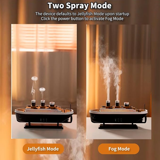 Jellyfish Aroma Diffuser, 250mL Cool Mist Humidifier with Essential Oil Diffuser 7-Color Night Light with Remote Control, Timer, Auto Shut-Off for Bedroom, Home, Office, Relaxation, Sleep