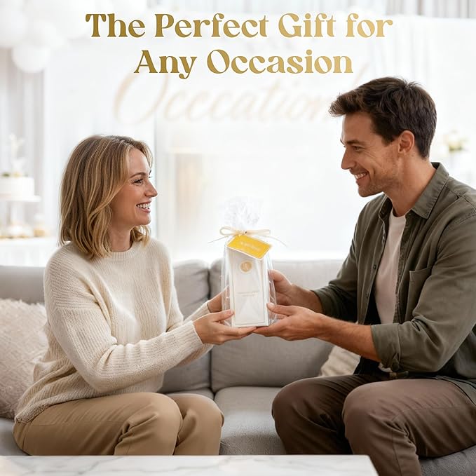 White Reed Diffusers Sticks in Oil Set | Long-Lasting Reed Diffusers for Home, Office, Bathroom, & Bedroom Decor Fragrance Diffuser | White Diffuser (Rustic Amber)