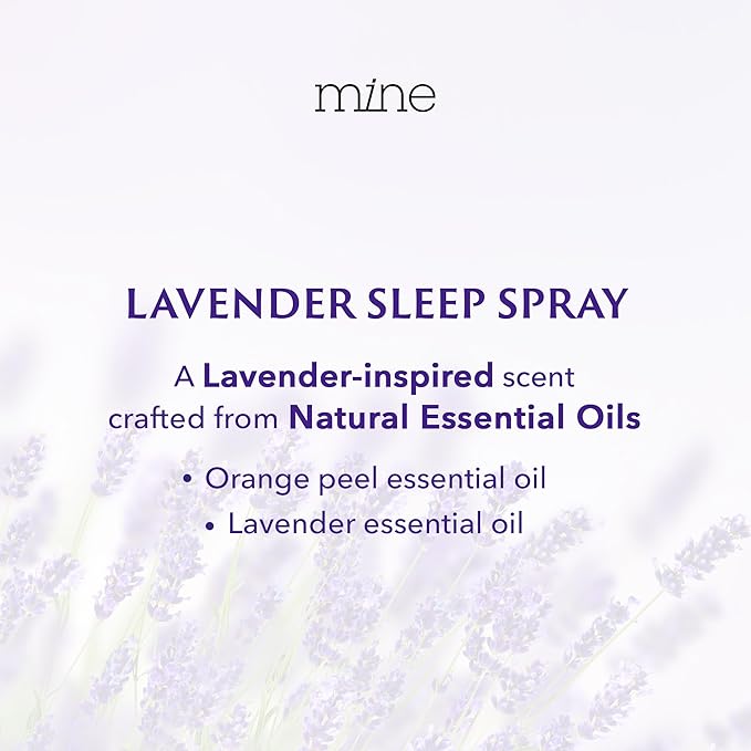 Lavender Sleep Spray with Melatonin - Relaxing Gifts for Teen Girls and Women – Natural Pillow Mist for Sleep, Calming Bed Spray for Adults, Gifts for Mom