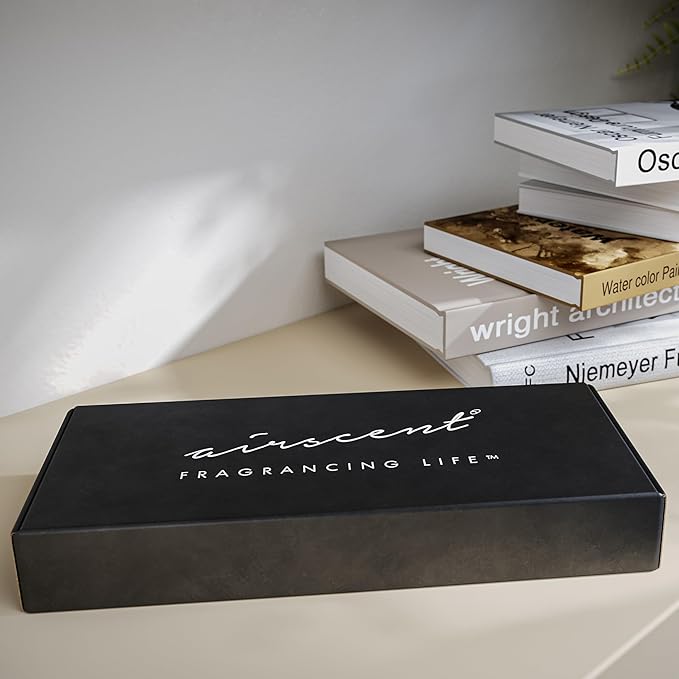 AirScent Hotel Diffuser Oil Gift Set - 5-Star Hotel Scents - 10 mL, 0.34 fl oz Fragrance Oil Set - Inspired By The Fairmont, The White Tea Hotel Scent and Other 5-Star Hotel Blends